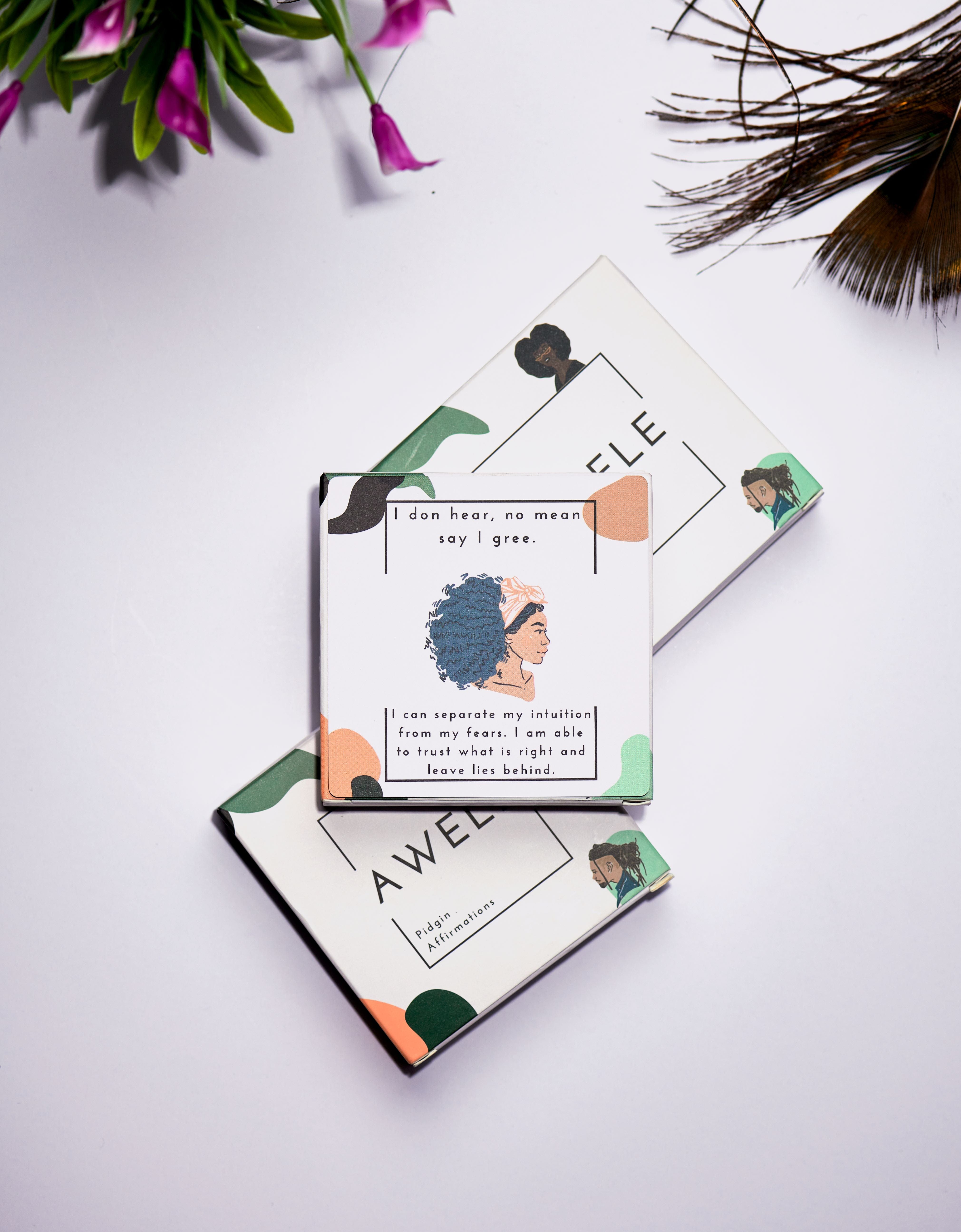 Awele Lifestyle Awele Pidgin Affirmation Cards