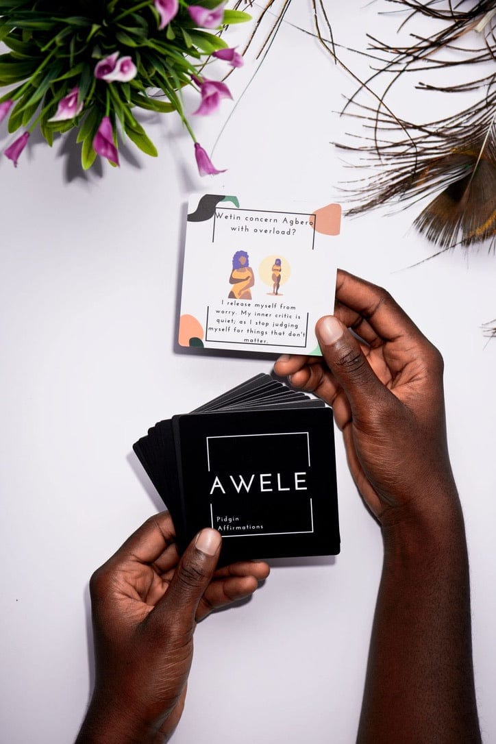 Awele Lifestyle Awele Pidgin Affirmation Cards