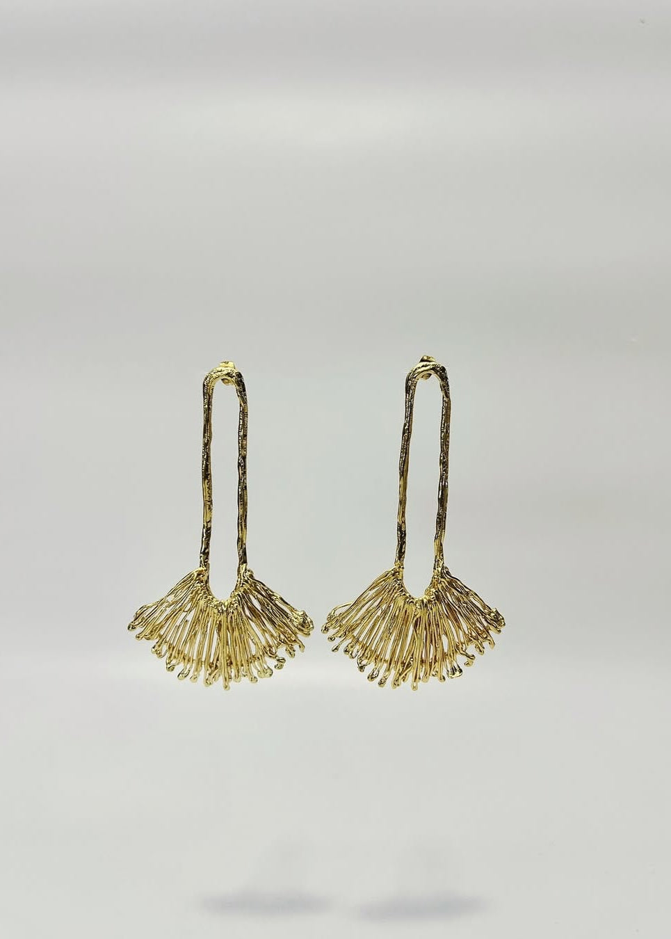 Ocha Jewellery Jewellery Gold Waan Earrings